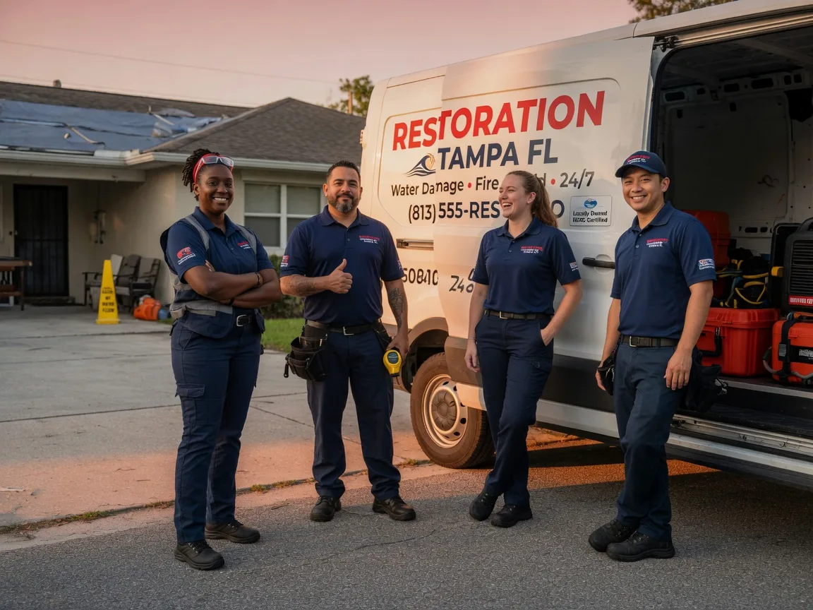 Water Damage Restoration company in West Chester, IA